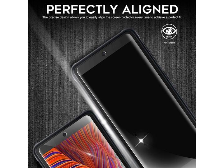 Produktbild Screenguard Samsung Galaxy XCover 5 Panzerglas Schutzfolie Case Friendly Design (1 Stück, Samsung Galaxy Xcover 5)