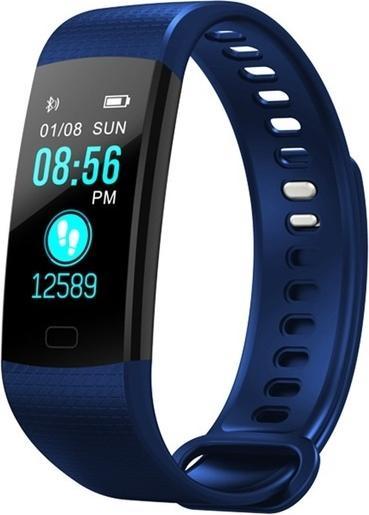 Actual product image JTI Y5 Multifunctional activity tracker with dark blue colour screen