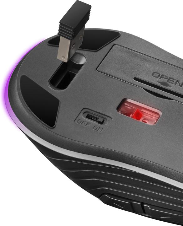 Actual product image Mars Gaming MMW2 Wireless mouse for games with additional buttons (Wireless)
