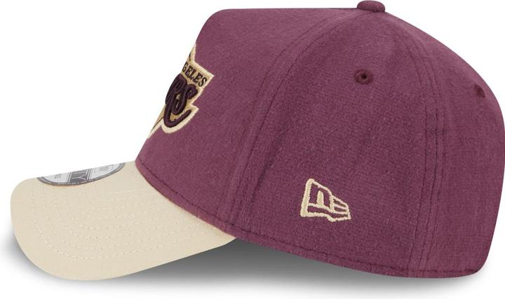 Actual product image New Era A-Frame 9Forty Cap MOLESKIN Los Angeles Lakers (One size)