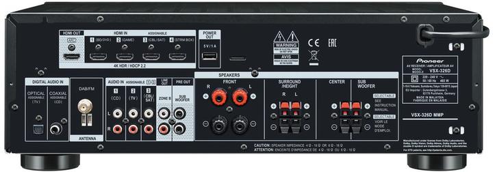 Produktbild Pioneer HTP-076D-B HT Package 5.1ch (5.1 Kanal, DAB+)