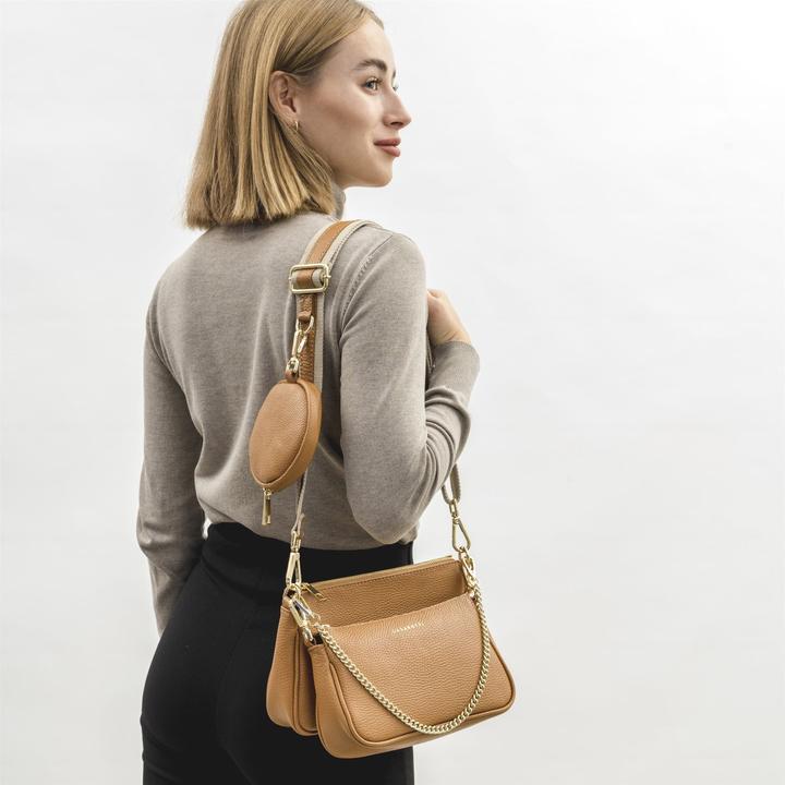 Immagine prodotto Lazarotti Milano Borsa a tracolla in pelle 23 cm