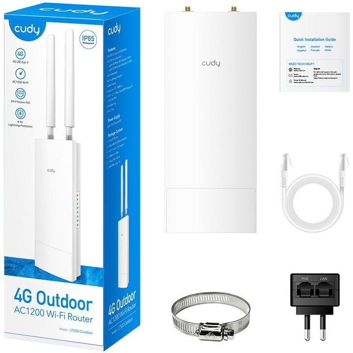 Actual product image Cudy LT500 Outdoor