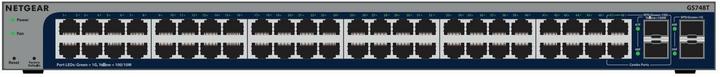 Actual product image Netgear 48-PORT 1G SMART SWITCH (52 Ports)