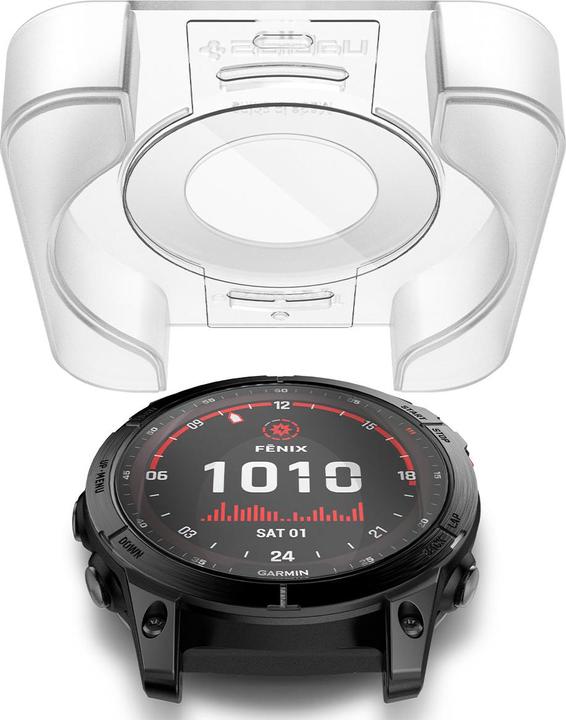 Image du produit Spigen Glas.TR Garmin Fenix 7X 2-Pack "EZ FIT" AGL04633 szkło hartowane
