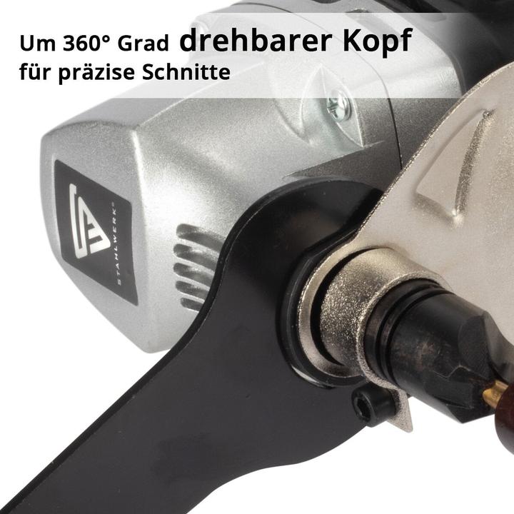 Produktbild Stahlwerk Blechknabber BK-600 ST mit 600W und 2.000 U/min bis 2,5mm Schnitttiefe