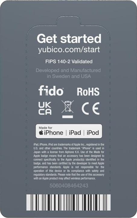Produktbild Yubico YubiKey 5Ci FIPS (USB-C)