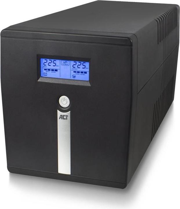 UPS, 1000VA, 2x IEC C13, 2x type F female, 1x USB, 1x RS232 (1000 VA, 600 W, Line-Interaktiv USV)