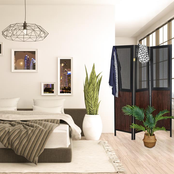 Actual product image Relaxdays Folding screen