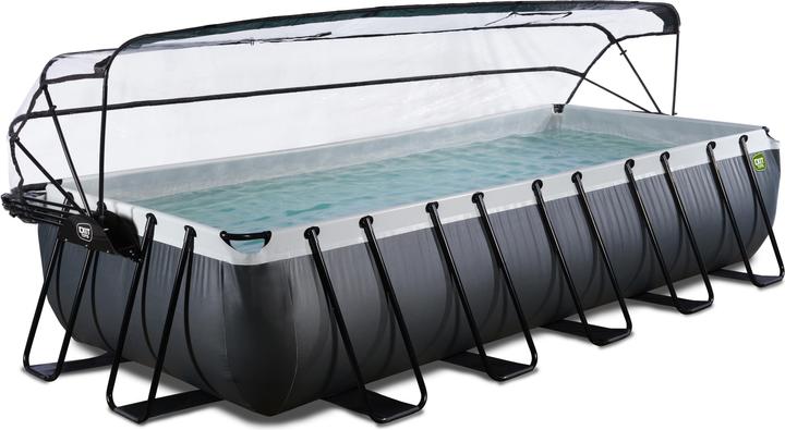 Exit Black Leather Pool (540 x 250 x 100 cm)
