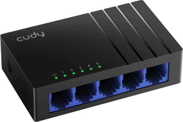 Actual product image Cudy GS105D network switch Gigabit Ethernet (10/100/1000) Black (5 Ports)