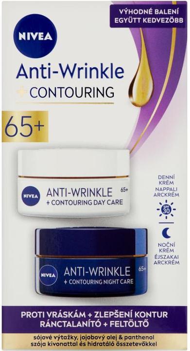 Actual product image NIVEA Anti-Wrinkle + Contouring Duo Pack (50 ml, Day cream, SPF 30)