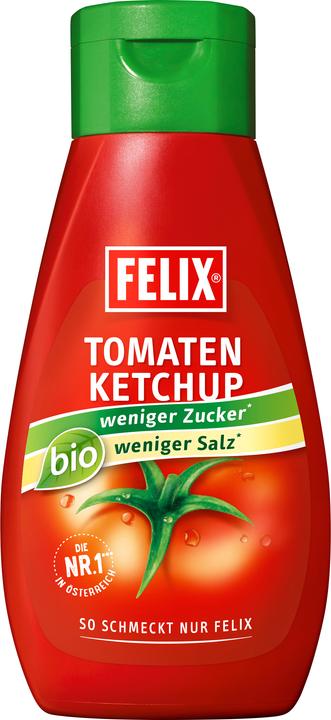Actual product image Felix Austria Organic ketchup - less sugar, less salt (435 g)