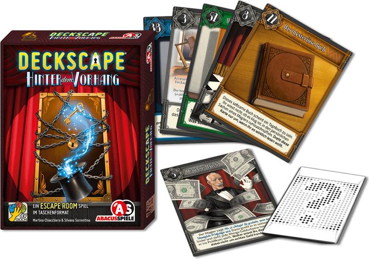 Produktbild Abacus Deckscape Hinter dem Vorhang (Deutsch)