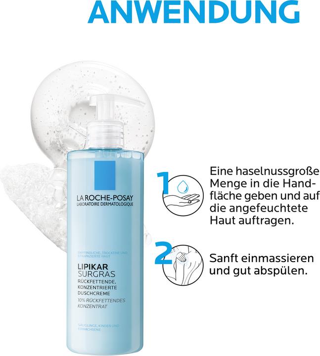 Immagine prodotto La Roche Posay Lipikar Surgras Crema doccia (400 ml)