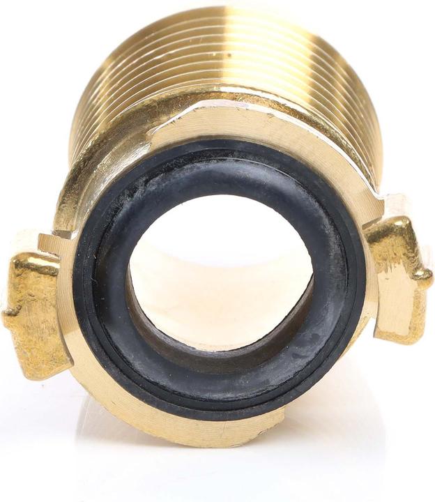 Produktbild Wiltec Messing Schlauchtülle DN38 (1 1/2") Schlauch Verbinder Schnellkupplung (Schlauchverbinder, 38 mm)