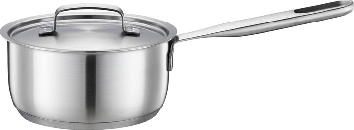 Fiskars All Steel Saucepan with Lid, 1.5l (16 cm, Saucepan, Stainless steel)
