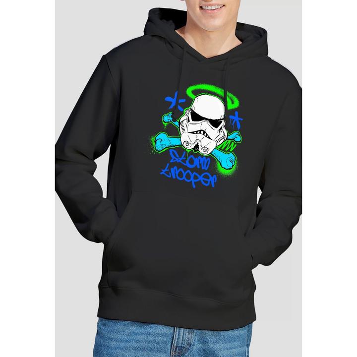 Immagine prodotto Star Wars Felpa con Cappuccio Stormtrooper Stencil Uomo (L)