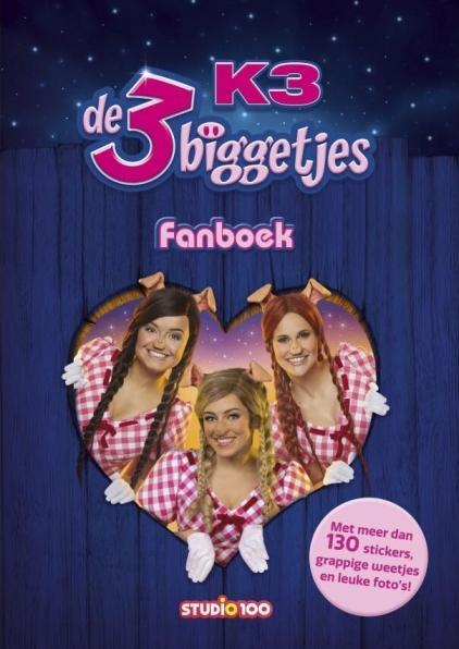 K3: 3 piglet fan book with stickers