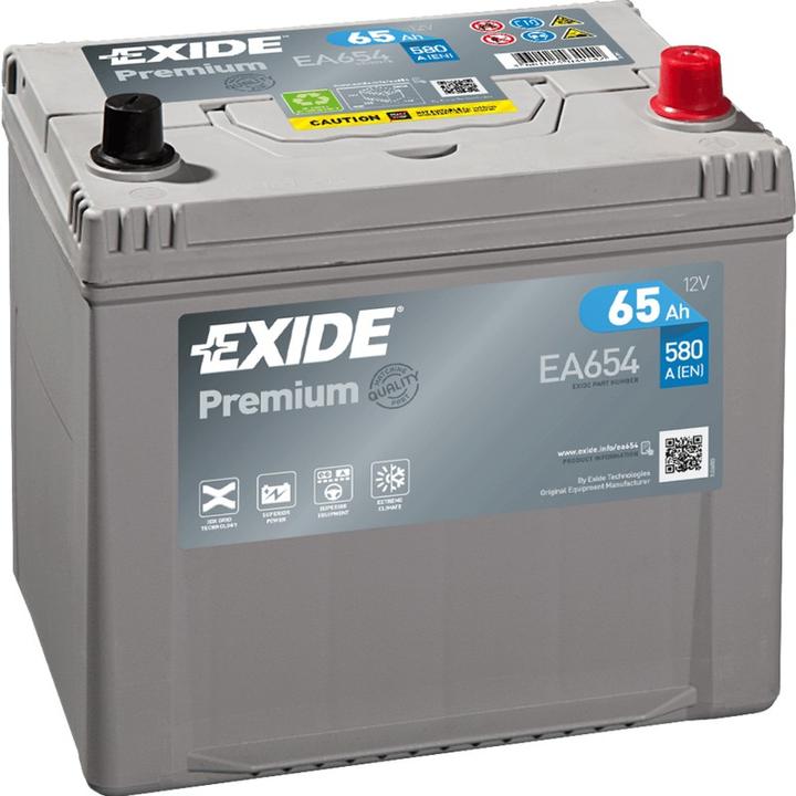 Immagine prodotto Exide Ea654 (12 V, 65 Ah, 580 A)