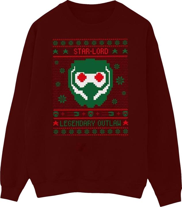 Guardians Of The Galaxy Vol. 2 Star Lord Fair Isle Sweatshirt Jungen