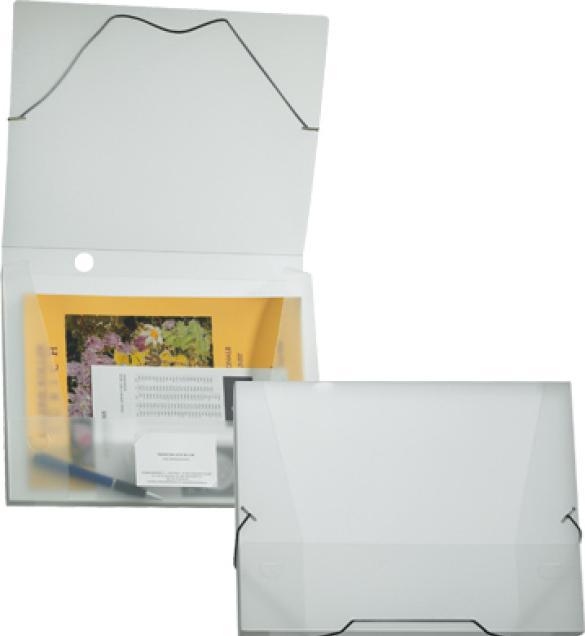 Produktbild Kolma Sammelbox A4 mit Elastband Füllhöhe 2.5 cm farblos (A4, 1 x)