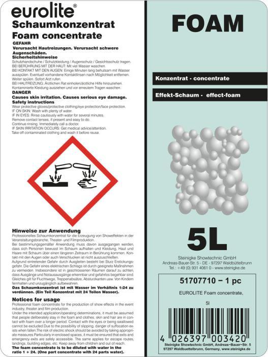 Image du produit Eurolite Mousse concentrée 5 l