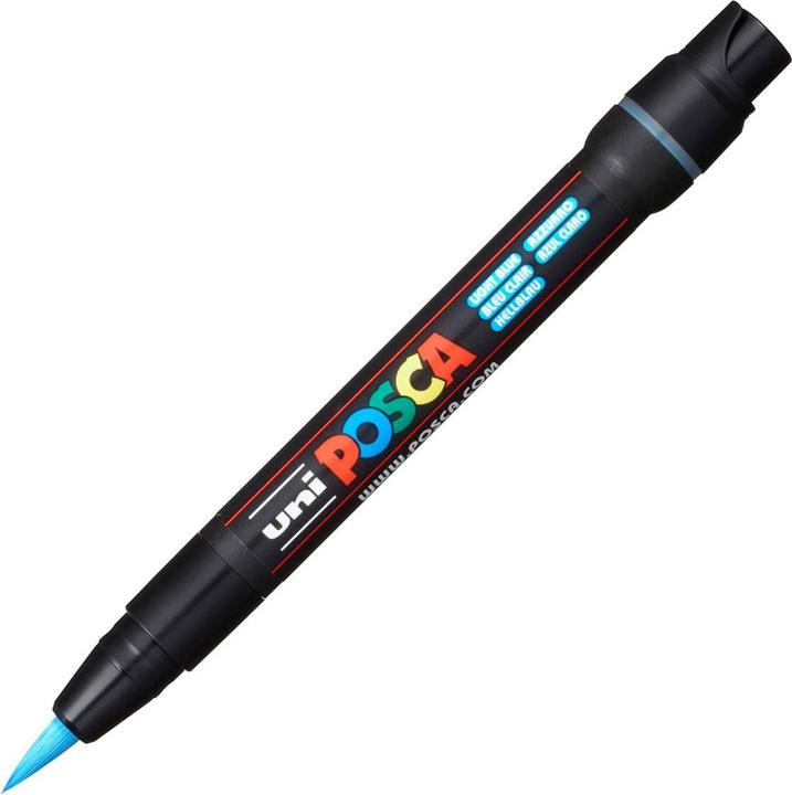 Image du produit Posca Brush Tip PCF-350 (Bleu, 10 mm, 1 x)