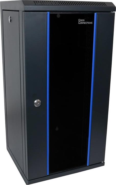 Produktbild Good Connections GC R0113 25,40cm (10"") Wandgehäuse 12HE Tiefe 300mm schwarz (12 HE, 19 Zoll Rack)