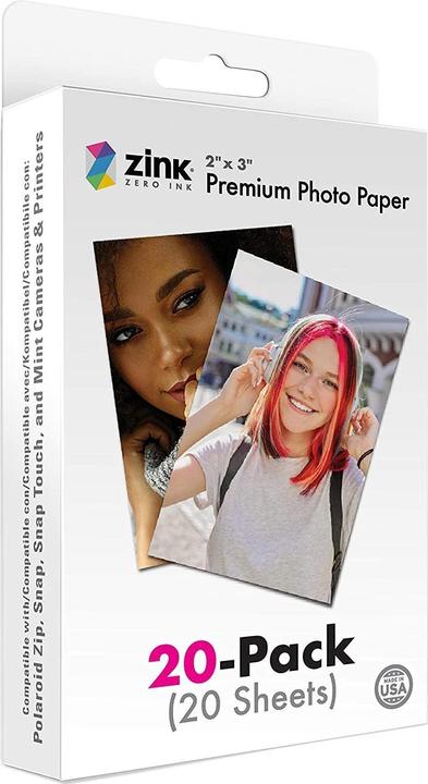 Zink Premium (20) (Mint, M230, Zip, snap, Snap touch)
