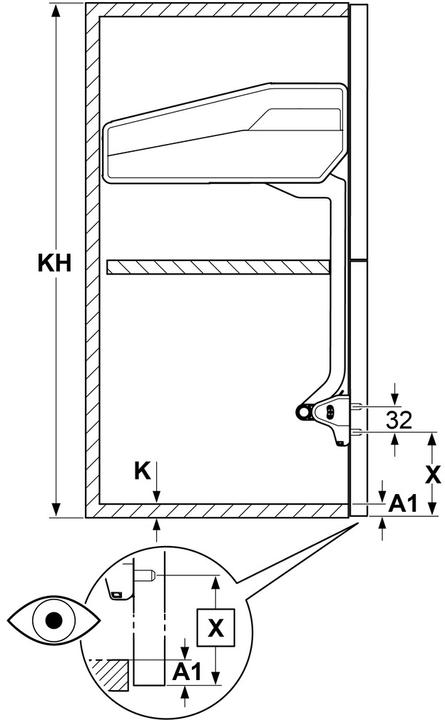 Produktbild Peka Metall Hochfaltklappe FREEfold