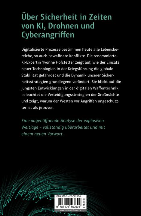 Produktbild Der unsichtbare Krieg (Deutsch, Yvonne Hofstetter, 2025)