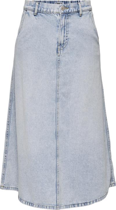 Only Hohe Taille Langer Rock Jeansrock (S)