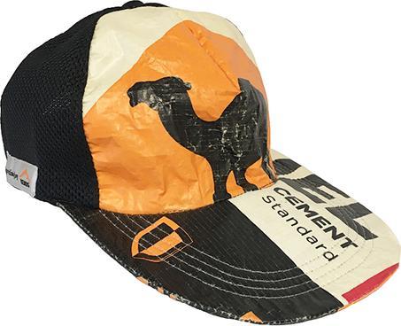 Image du produit Bekos Upcycling - casquette de baseball fabriquée à partir de sacs de ciment recyclés Camel (Taille unique)