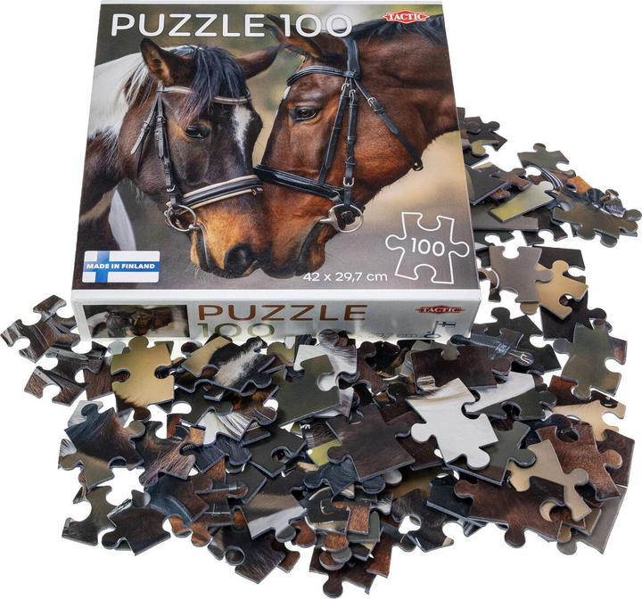 Immagine prodotto Tactic Puzzle Cavalli innamorati, 100 pezzi. (100 pezzi)