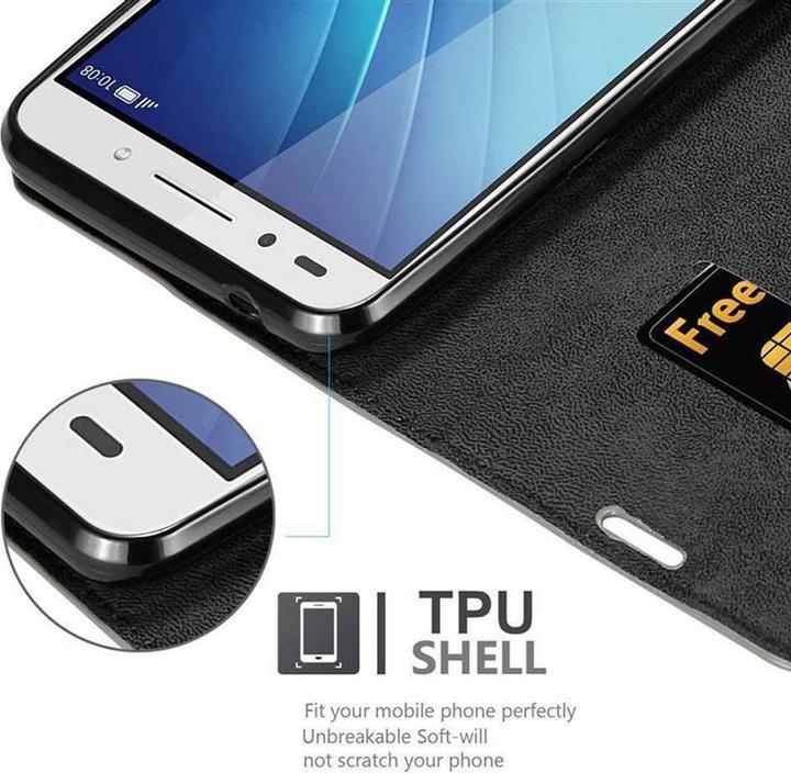 Produktbild Cadorabo Book Invisible Magnet Cover (Honor 7)