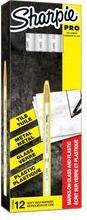 Image du produit Sharpie Crayon de marquage, Blanc, Cire, Fin, 12pcs (Blanc, 12 x)