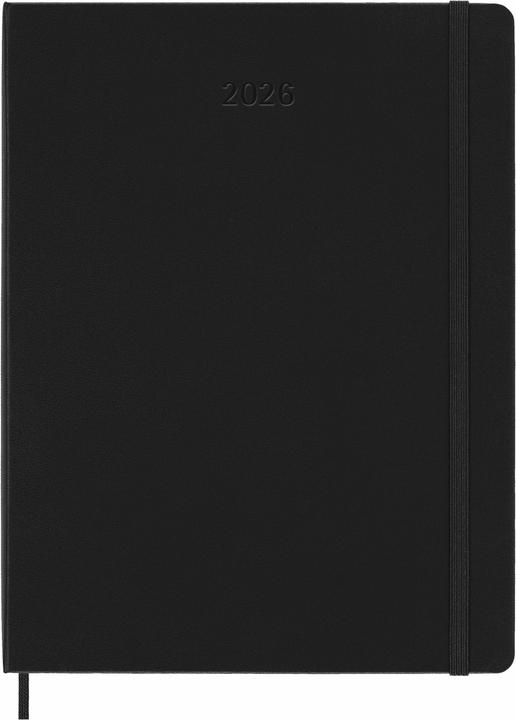Actual product image Moleskine Geschäftsagenda Professional Hard Cover Weekly Vertical Pro (19 x 25 cm, English)