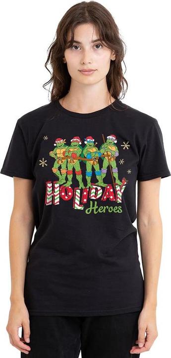 Produktbild Teenage Mutant NT Holiday Heroes TShirt weihnachtliches Design (XL)
