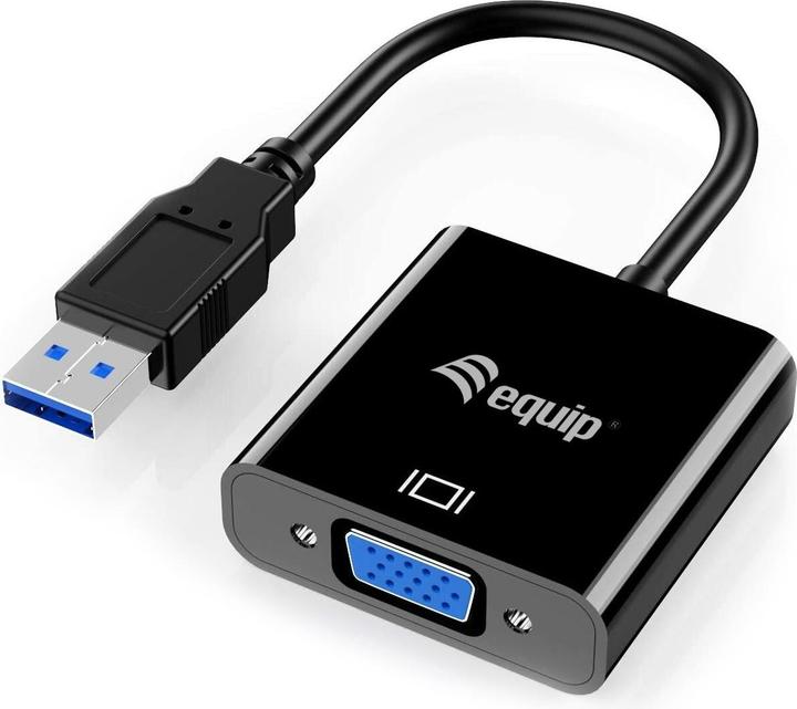 Actual product image equip USB 3.0 to VGA Adapter (USB-A, 1.40 cm)