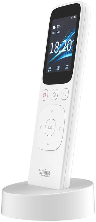 Produktbild Luminea 2in1-WLAN- und IR-Touch-Fernbedienung (Gerätespezifische Fernbedienung, Infrarot)