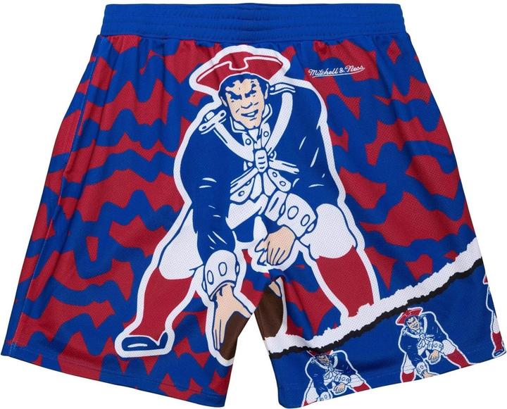 Produktbild Mitchell & Ness M&N New England Patriots JUMBOTRON Basketball Shorts - XL (XL)