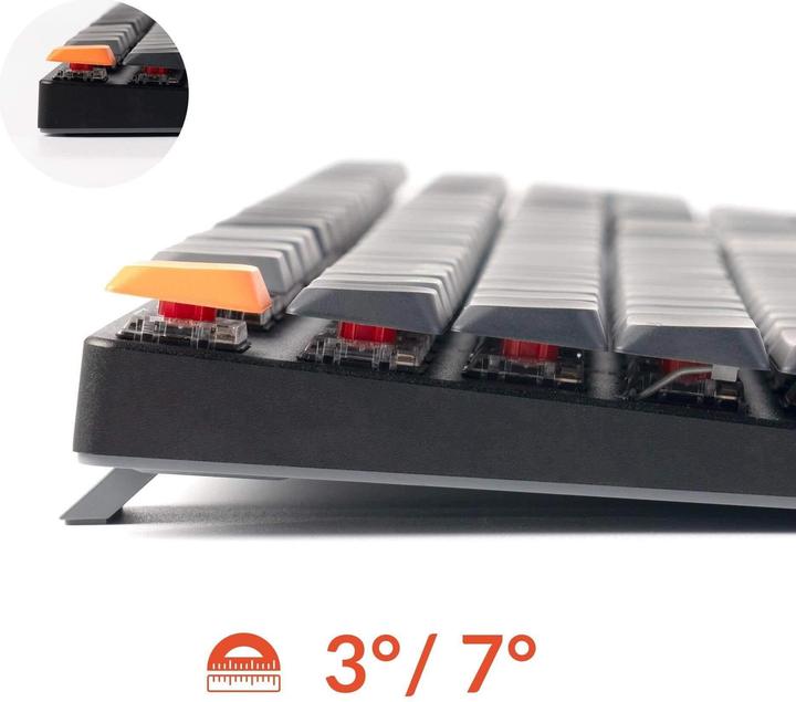 Produktbild Keychron K5 QMK V2 (CH, Kabellos, Kabelgebunden)