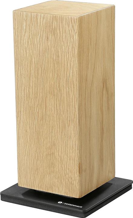 Image du produit Zassenhaus Bloc à couteaux magnétique Spin chêne pivotant 13x13x25.5 cm