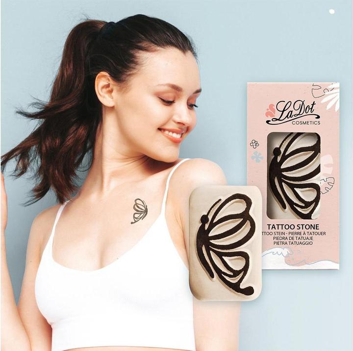 Produktbild Ladot Tattoostempel Schmetterling Medium