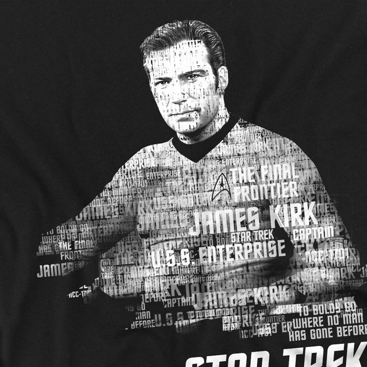 Immagine prodotto Words Maglietta Capitano Kirk Uomo (5XL)