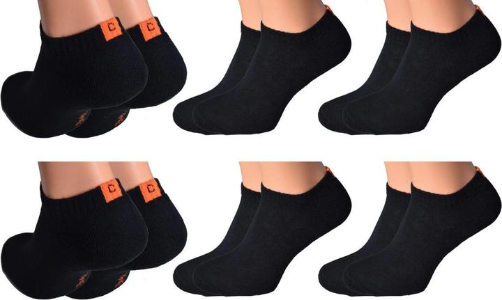 Immagine prodotto Cocain Scarpe da ginnastica 43/46, nere - Calzini (confezione da 3, 43 - 46)