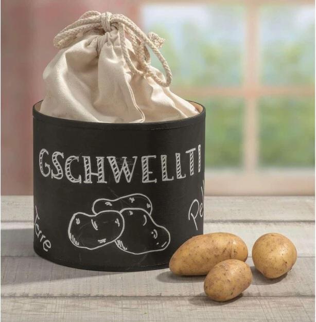 Image du produit Glorex Sac à pommes de terre en carton, nature/blanc
