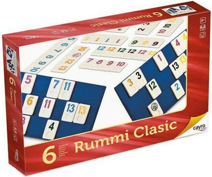 Cayro Gioco da tavolo Rummi Classic (ES-PT-EN-FR-IT-EN) (Spagnolo, Inglese, Francese, Olandese, Tedesco, Italiano)