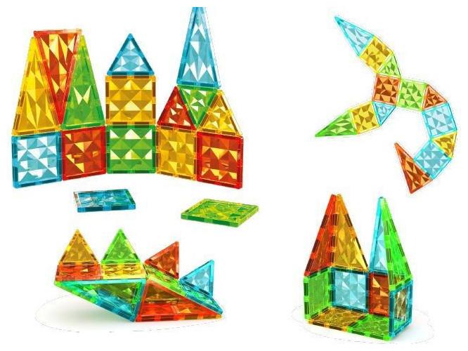 Produktbild Geomag Magnetic Tiles Gems